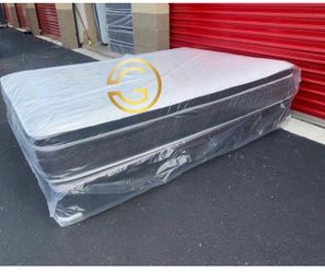 Queen Mattress Set – Medium – Brand New – Delivery Available 🚚