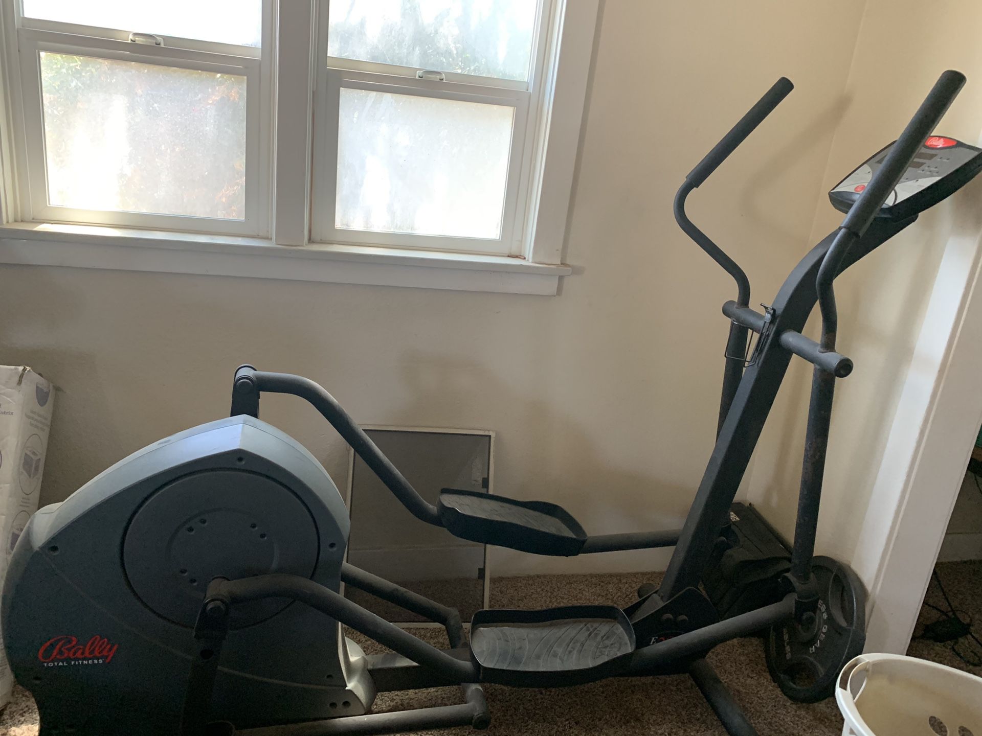 Bally Elliptical and the AB coaster max $60 for the elliptical and $25for the AB machine or $80for both