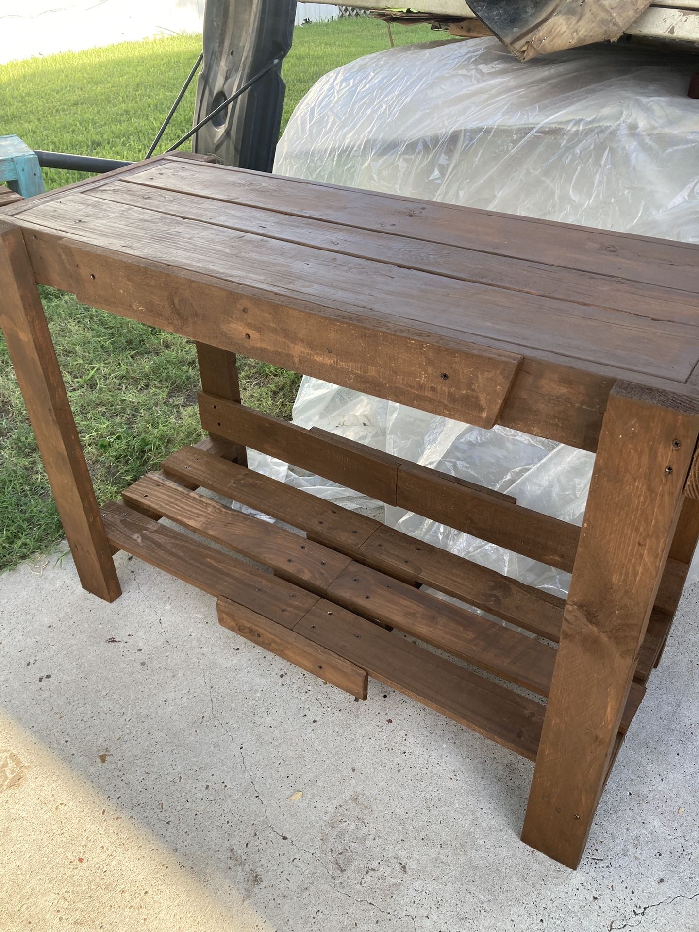 Wooden Rustic Table ( Just Built )