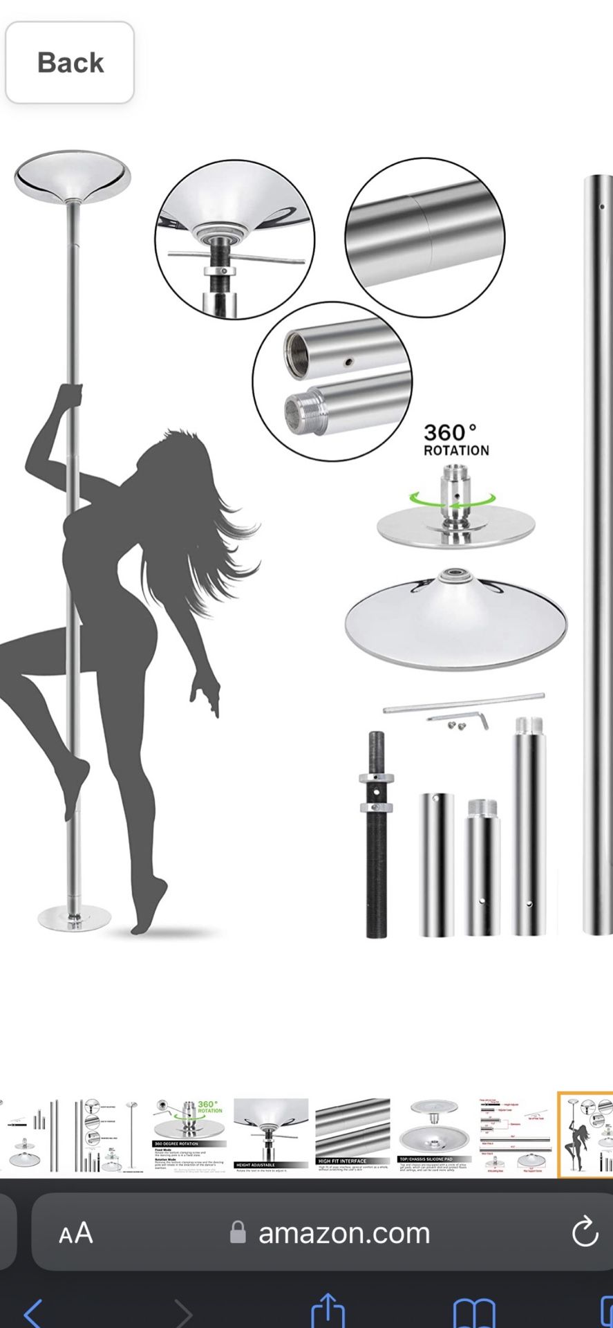Professional Dance Pole
