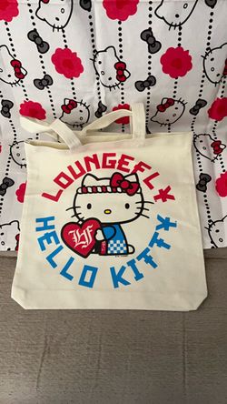 Loungefly x Hello Kitty Canvas Tote Bag