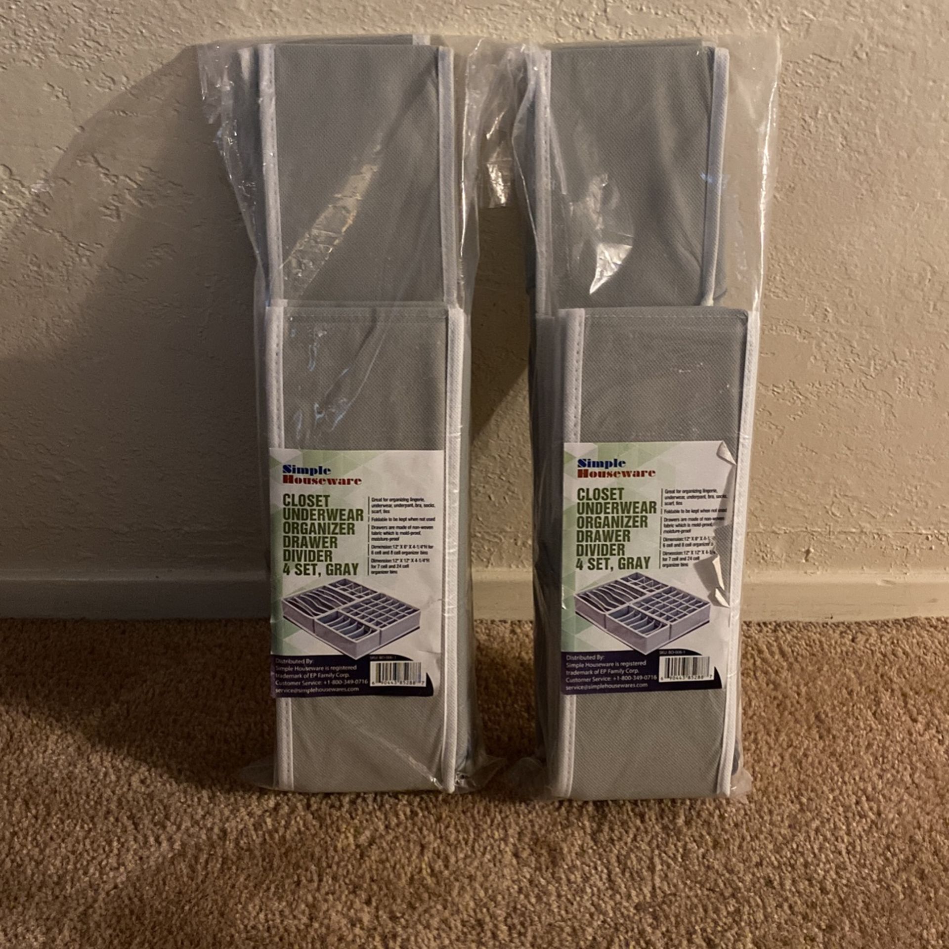 SIMPLE HOUSEWARE CLOSET ORGANIZER