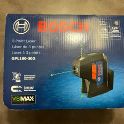 Bosch 3 Point Laser 