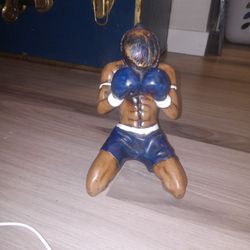 Moi Thai Fighter statue.