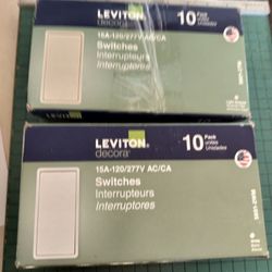 20 new levinton Decora  Rocker switch
