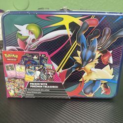 Pokemon 2025 Fall Mega Collector Chest Tin Box - 6 Packs & 3 Foil Cards