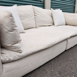 FREE DELIVERY!!! Crate & Barrel "Unwind" 2pc Modular Couch ($3.2K Retail...50%+ OFF!!!)