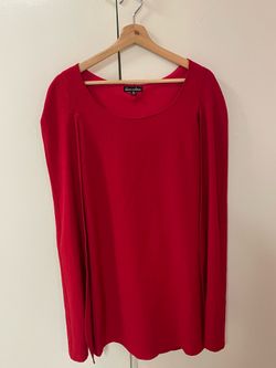 Red Cape dress (women’s size small)