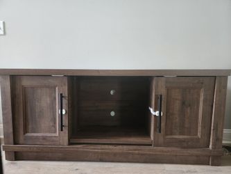 66" Large Wood TV Stand / Entertainment Center – $175 OBO