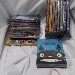 3 DVD sets  Simon & Simon Seasons 1-11 (2)   Studio Ghibli New