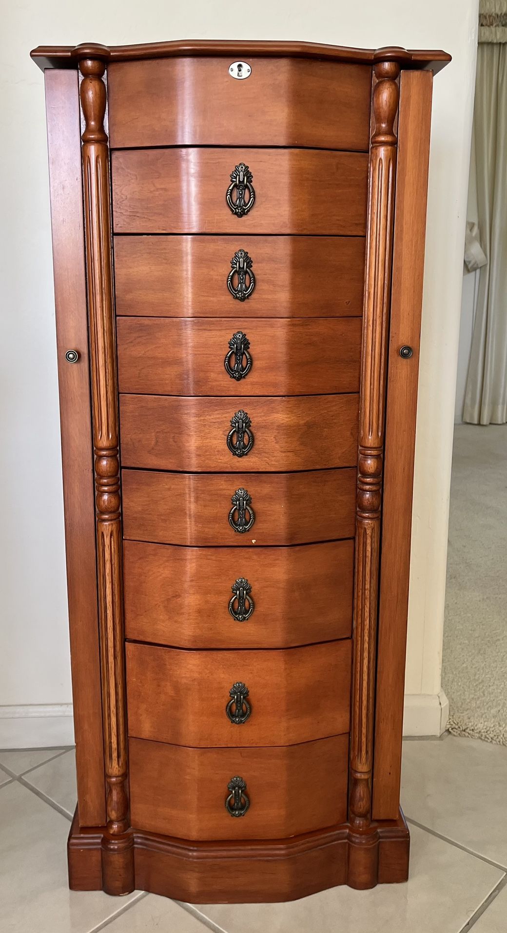 41” Jewelry Armoire
