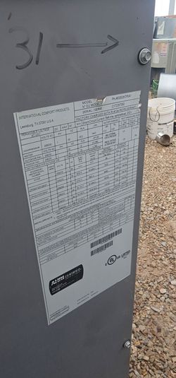 International Comfort Products Package Unit PHJ460000KTP0A1 heat pump