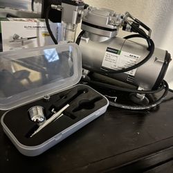 TIMBERTECH Airbrush Compressor AS18-2, Basic Mini Compressor,