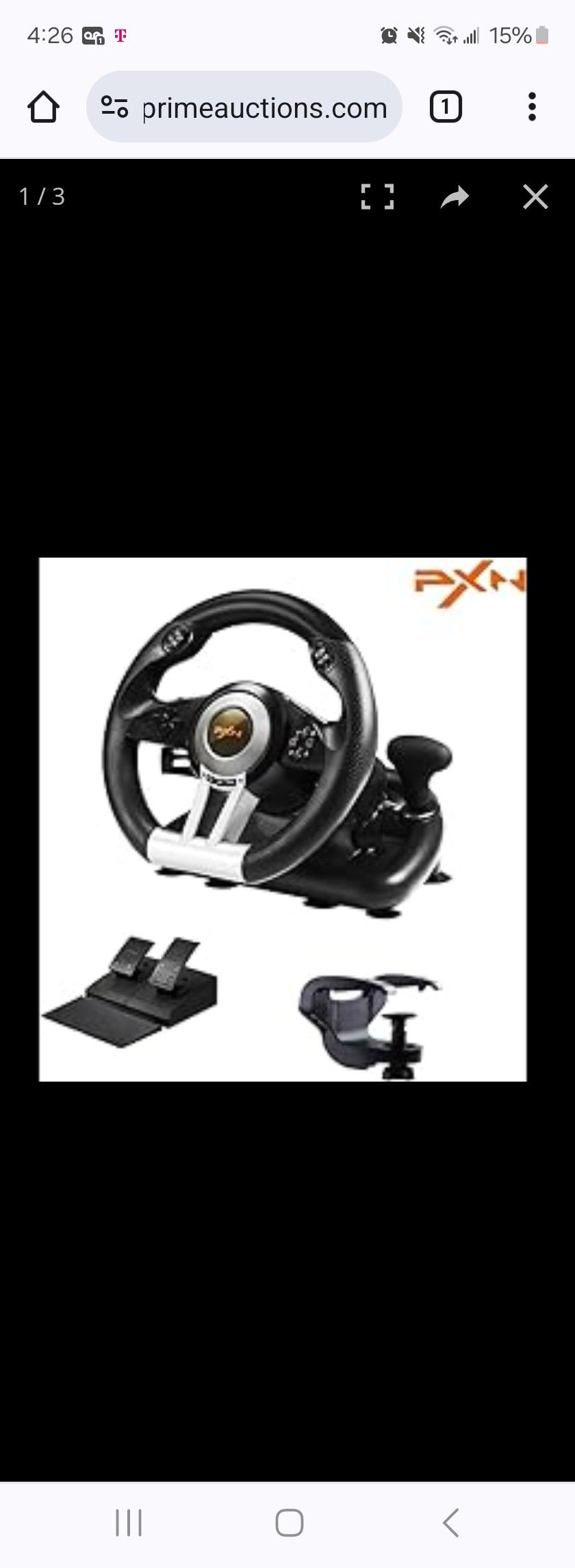 PXN Xbox Steering Wheel.