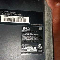 LG Soundbar 