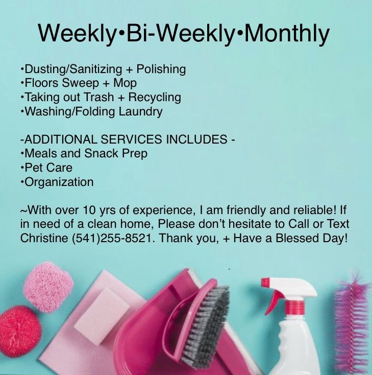 In Need Of A Housekeeper?