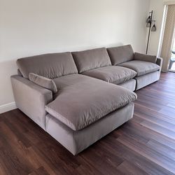 New Cocoa Cloud Couch Sectional 