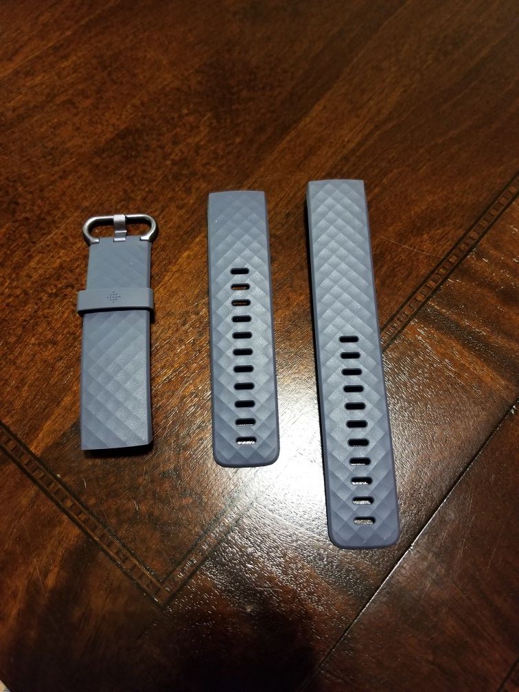 Large and Small Fitbit Charge 3 bands