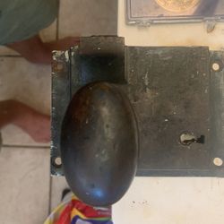 Looks Like Old Jail Door Lock For Cell