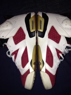 Carmine retro Jordan 6s