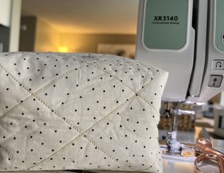 Handmade Cotton Cosmetics Bag