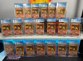 Collection of 20 Japanese Base Set Charizards