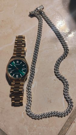 Chain and watch