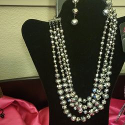 Necklace And Earrings 