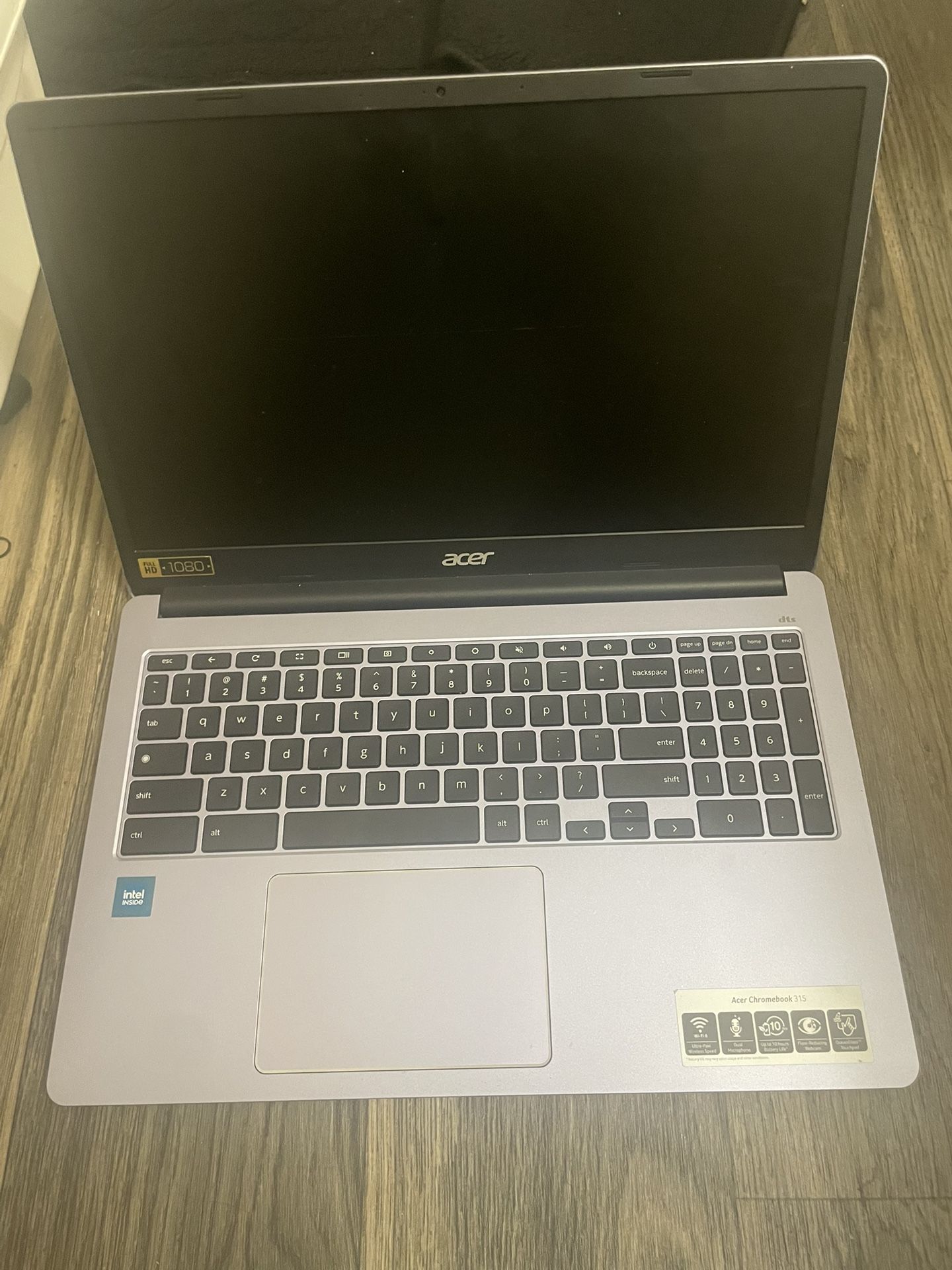 Purple Acer Chromebook