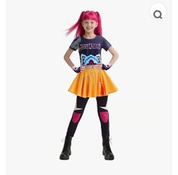 New Kids Girls KPop Demon Hunters Costume Mira Costume Halloween Size 5-6Y