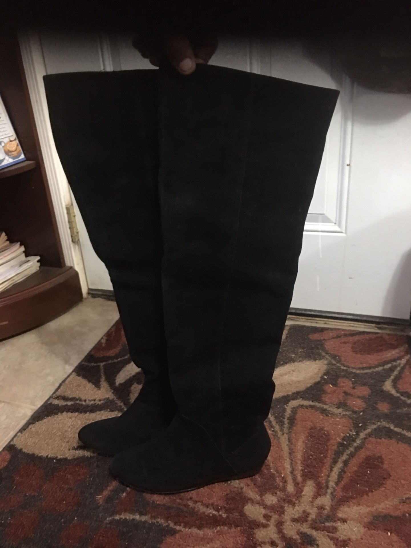 Thigh High Black Boots