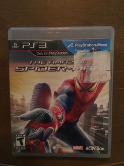 Sony PlayStation ps3 the amazing spider man