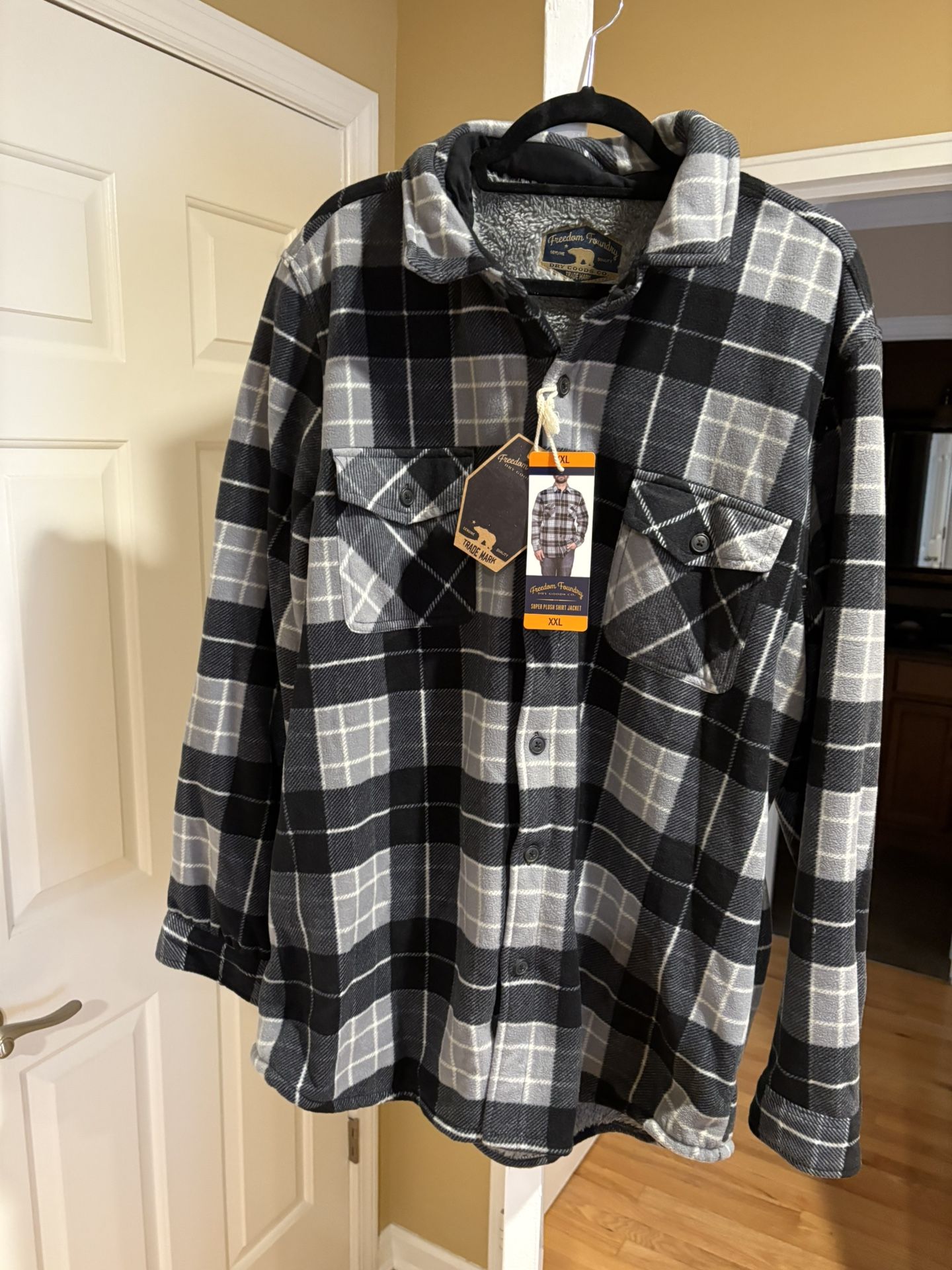 Freedom Foundry Super Plush Shirt Jacket with Tags