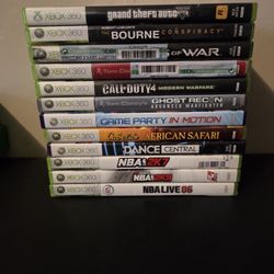Xbox 360 Games- $5 Each Game