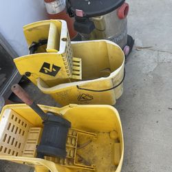 Shop Vac/Mop Bucket combo