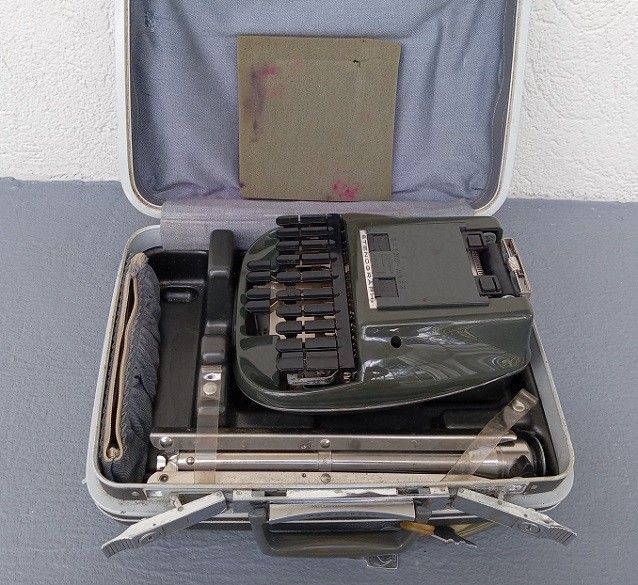 1970s Stenograph Reporter In Samsonite Case W Tripod EXC+Â