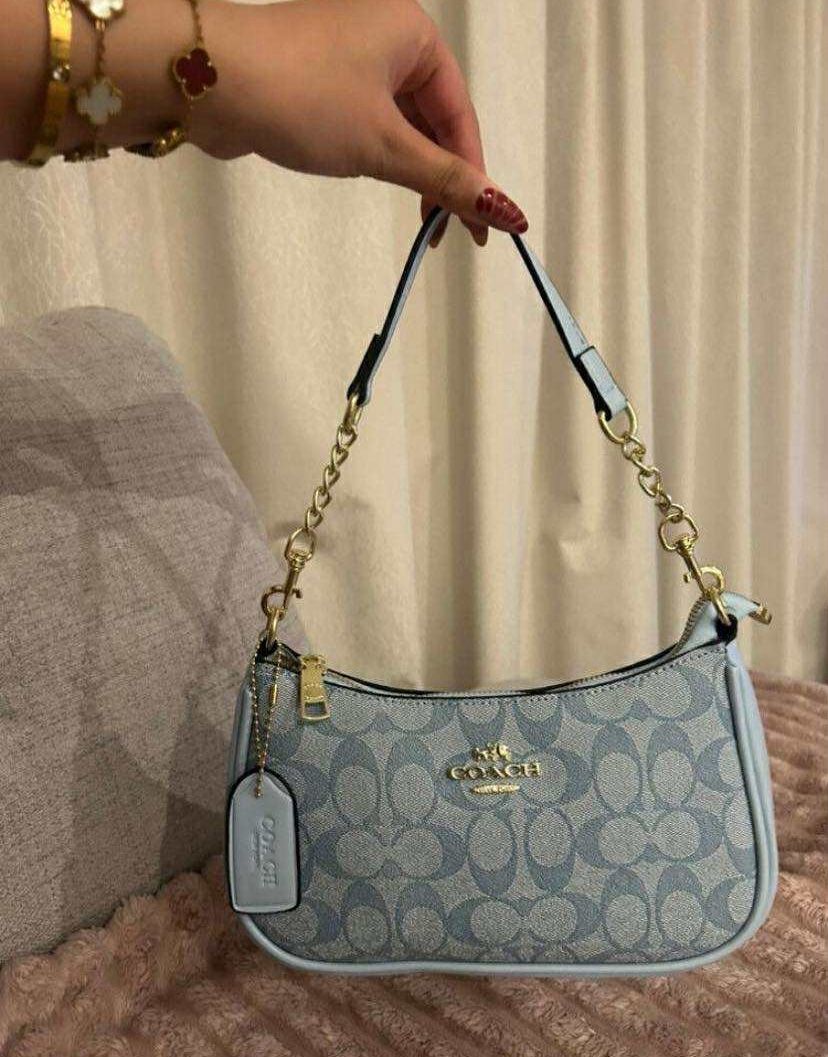 Blue Coach Purse 