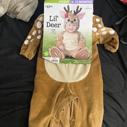 Baby Girl Deer Costum 