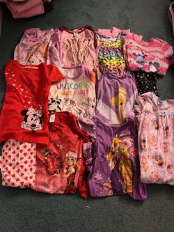 Girls Pajamas 7/8 10 Pairs $60