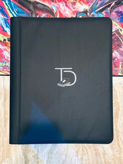 🌟 Top Deck - TOP LOADER Binder - 16 Pocket / Holds 640 Cards!!  (Black)