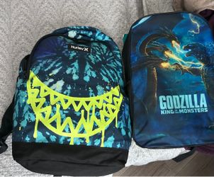Hurley Backpack Tie-Dye Neon Graphic