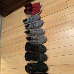 Men. Shoes. Size 10. Adidas, Jordan, Levi’s, And More All. For $120