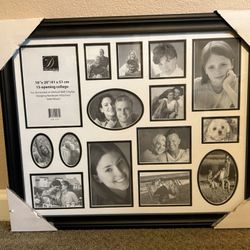 Black Collage Picture Frame