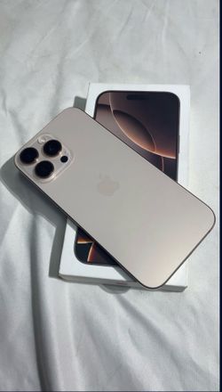 Unlocked iPhone 16 Pro max