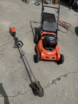 ECHO 58V Lawn Care Combo — Mower + Trimmer + Charger