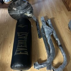 Punching Bag With Stand And Speed Bag