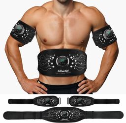 New Allwolf Ab Stimulator Toning Belt