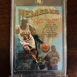 Michael Jordan TSC Nemeses Insert Basketball Card! 