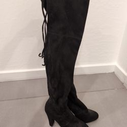Black High Heel Boots