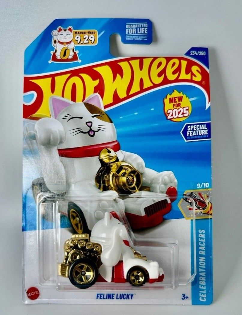 HOT WHEELS FELINE LUCKY 